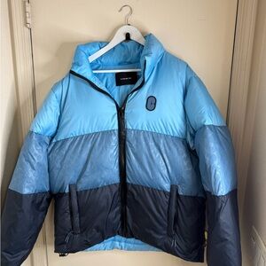 Coach Two-Tone Puffer Jacket